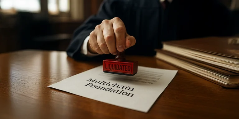 liquidation of Multichain Foundation