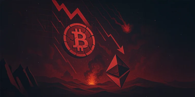 Crypto markets tumble 1