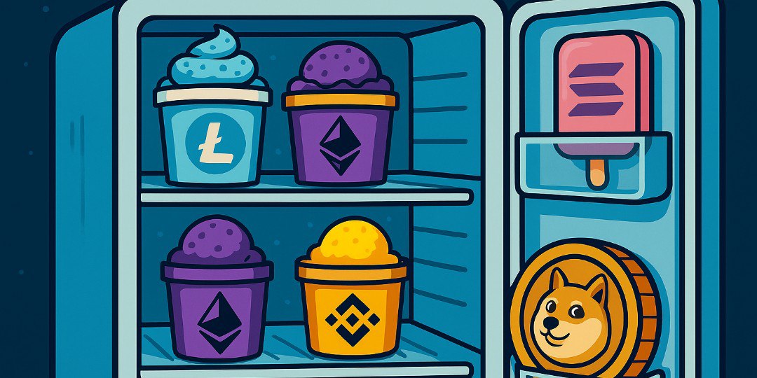 My crypto freezer: where altcoins melt into ice cream and sometimes make a mess