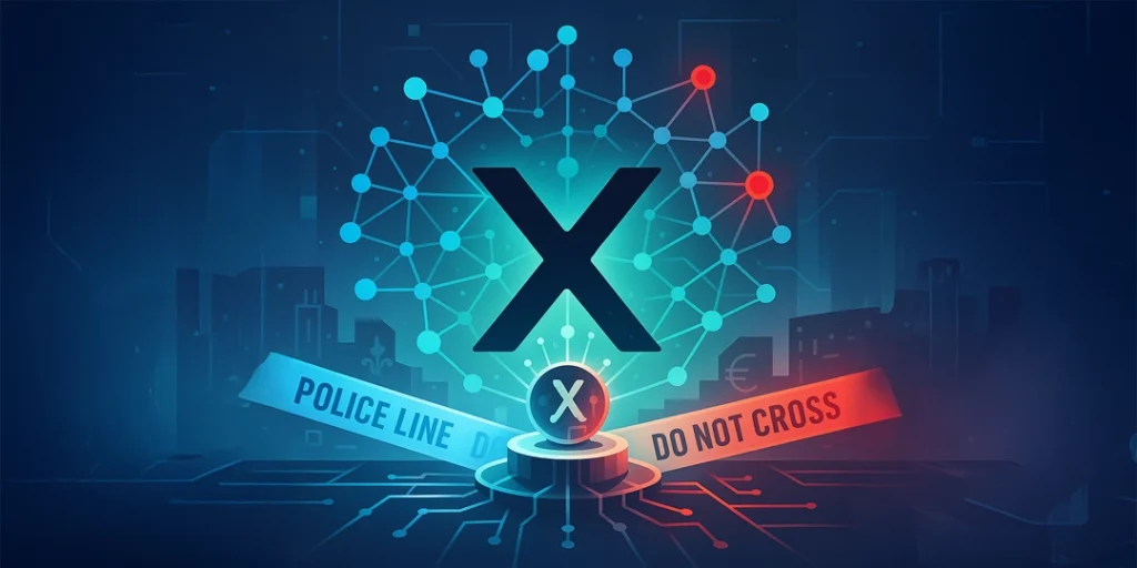 X investigation French authorities