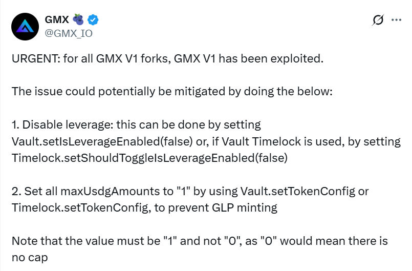 Hackers exploit GMX exchange, stealing over $40 million in funds 1 GMX Screenshot