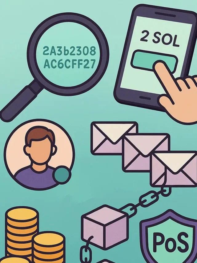 Ever wondered how a proof-of-stake transaction works? Explained in 8 Steps