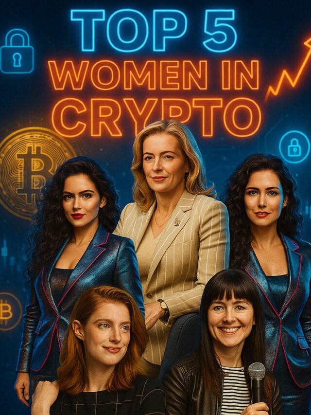 Top 5 prominent women in crypto