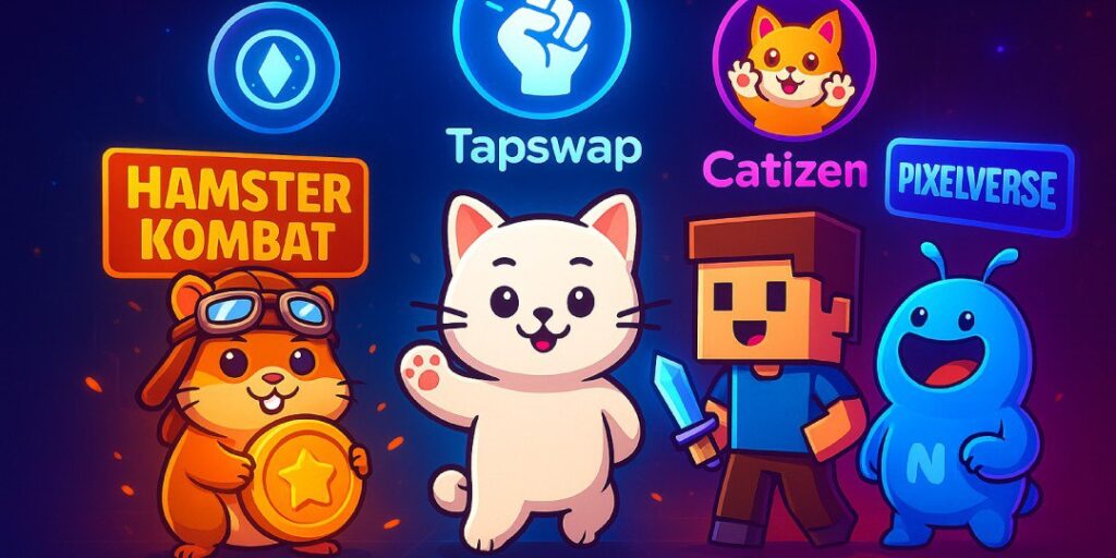 Hamster Kombat and friends lead the chart: Discover the best tap‑to‑earn games on Telegram