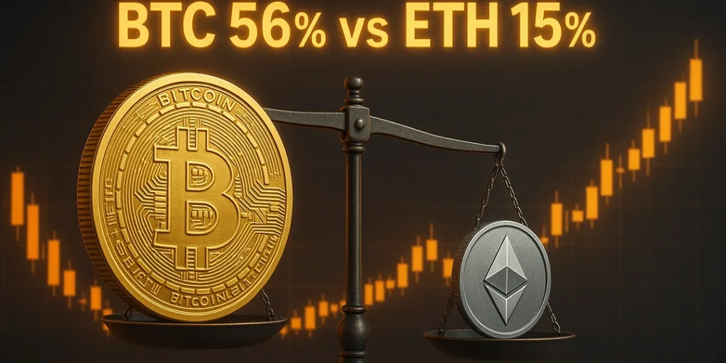 The Bitcoin dominance current percentage proves BTC is still king, while ETH and others just pay rent 1 Bitcoin vs Ethereum (BTC vs ETH Battle)