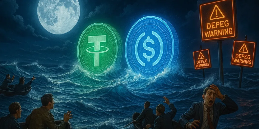 Moon Phases & Stablecoins (USDT, USDC)