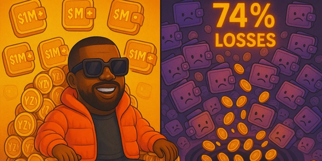 Kanye West’s YZY coin moves from yeezy dreams to a blockchain nightmare 2 Winners vs. Losers