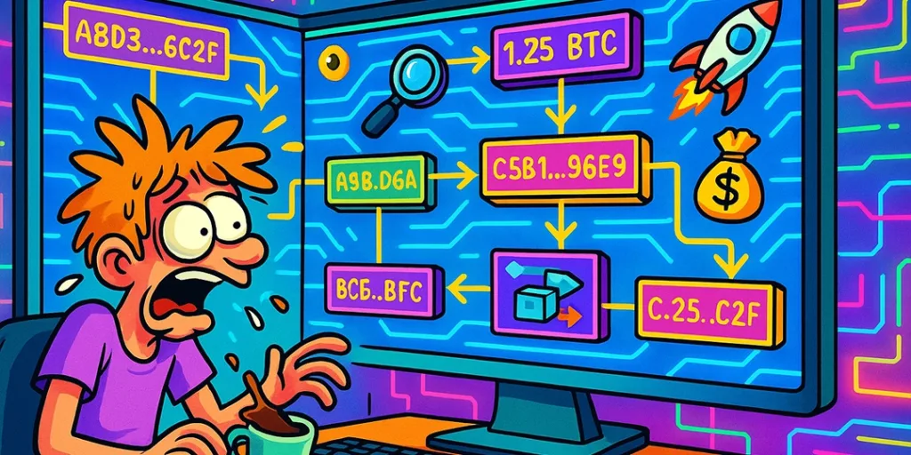 How to read a blockchain explorer