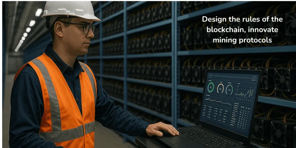 Mining algorithm specialist working