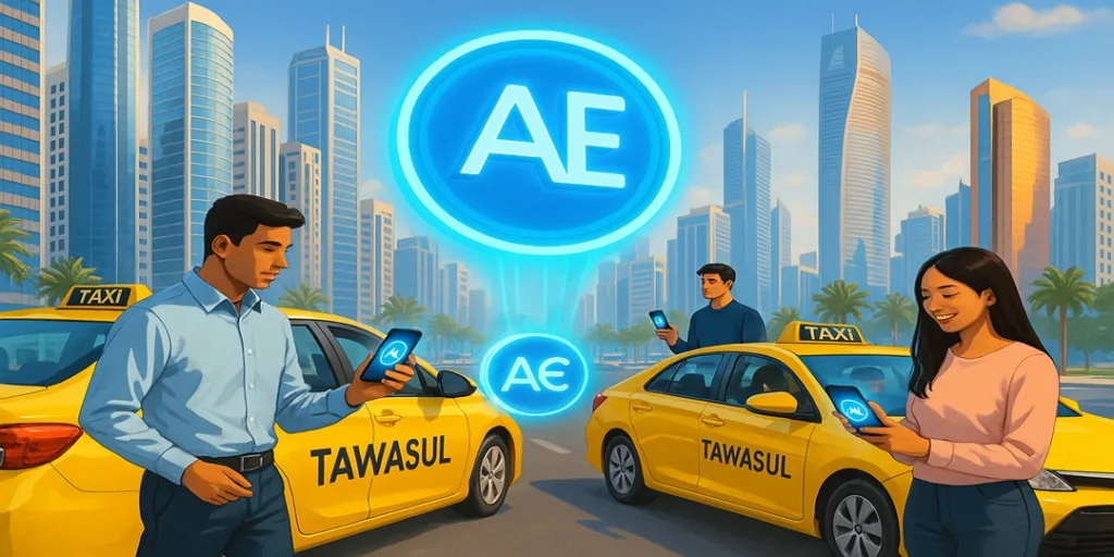 AE Coin for Tawasul taxi