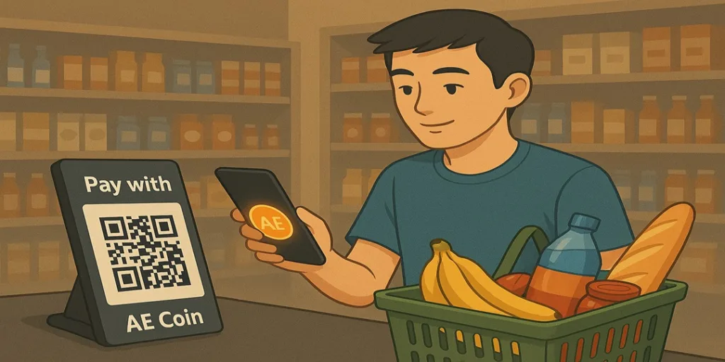 AE Coin for shopping