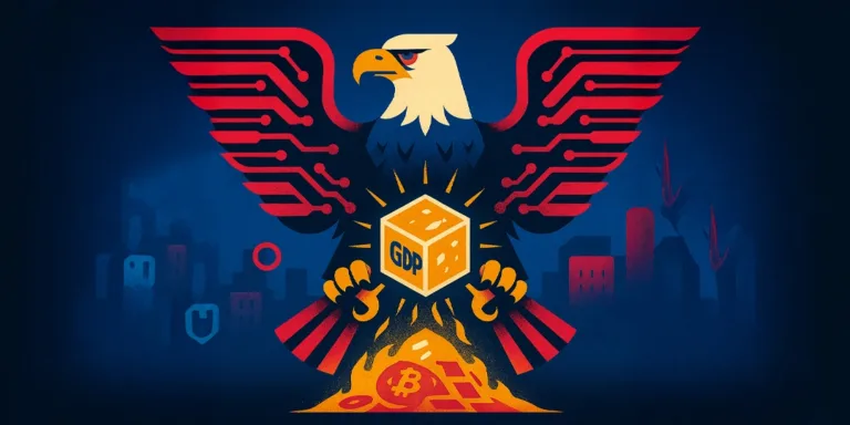 GDP on blockchain