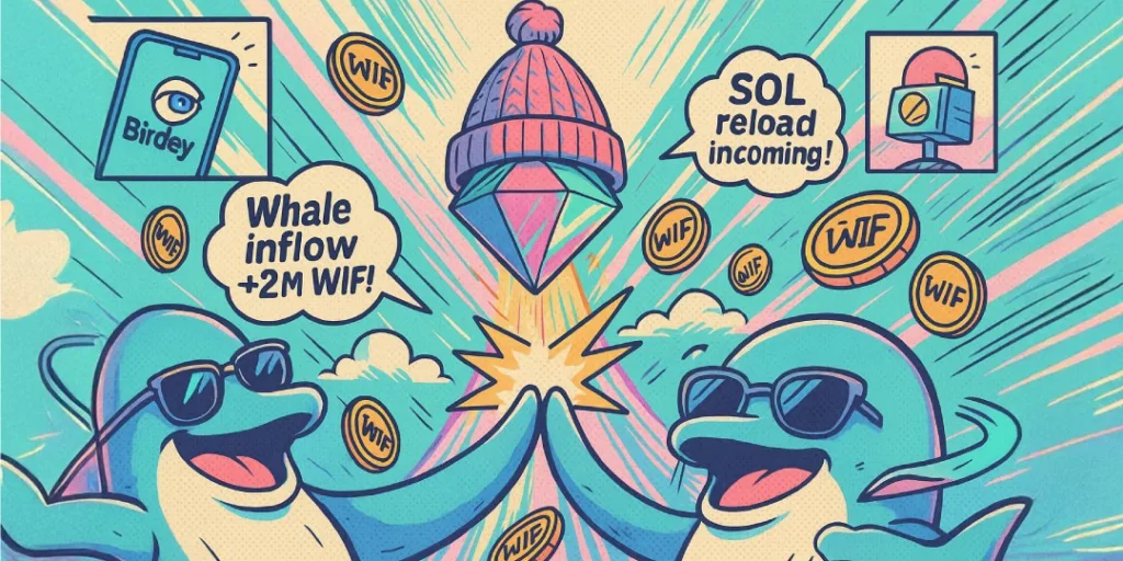 WIF whale moves $5.4 million tokens, triggers tension within Solana Network 1 WIF Whale