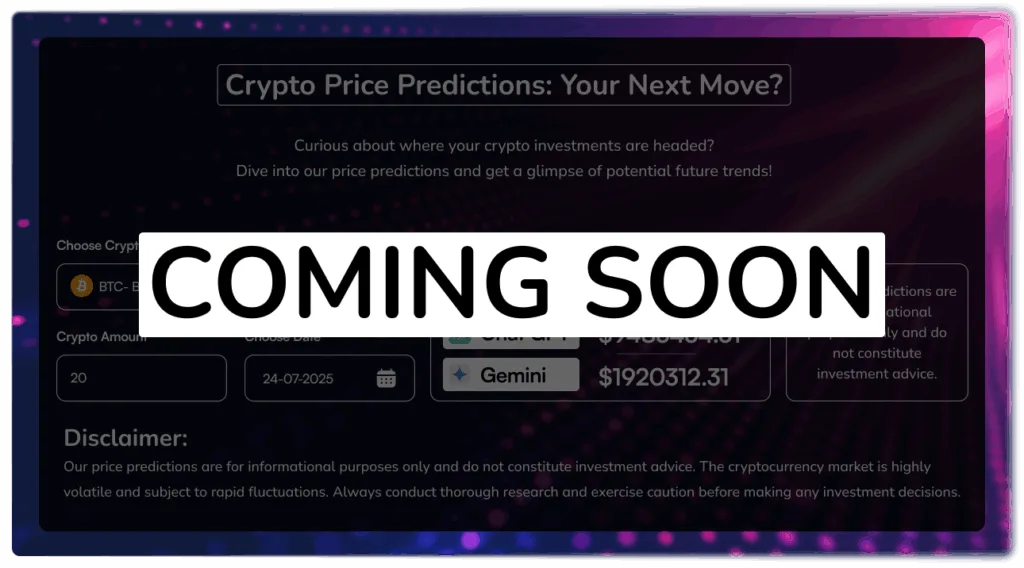 coming soon