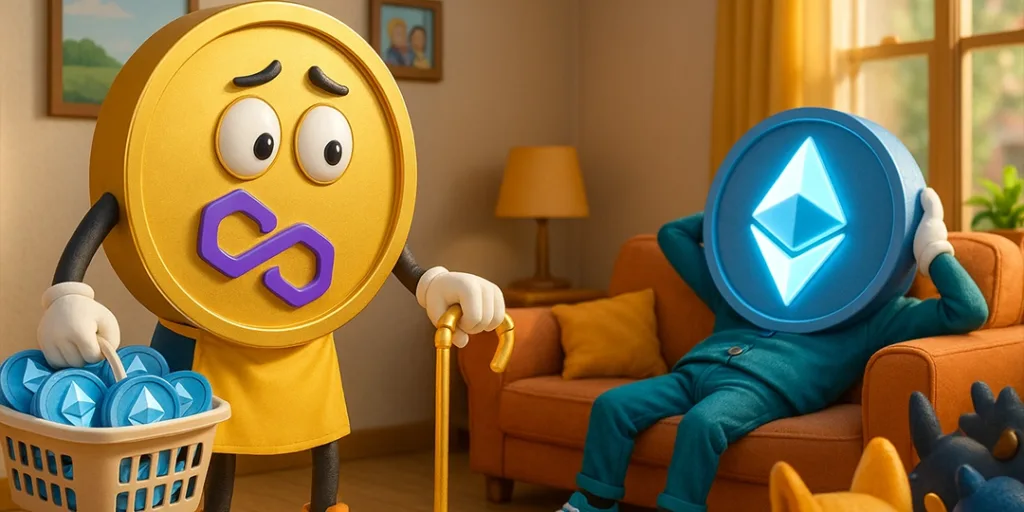 The coin roast™: Making sense of crypto nuances using satire 8 Polygon (MATIC)