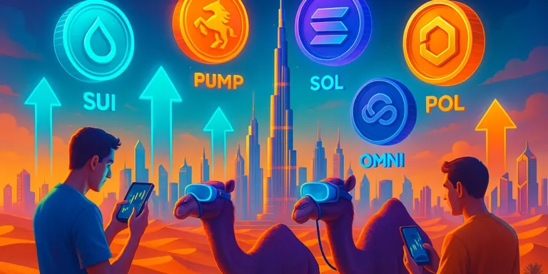 List of the top 5 trending coins making waves across the Emirates—CoinMarketCap version