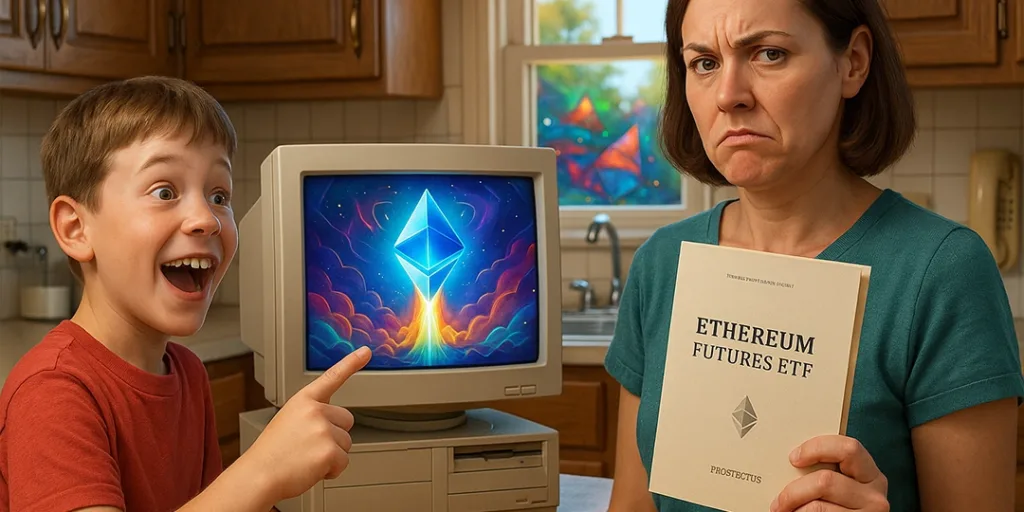 Spot Ethereum ETF outshines futures with real ownership and access 4 Mom, can we have ETH?