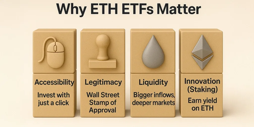 Spot Ethereum ETF outshines futures with real ownership and access 2 Why ETH ETFs Matter