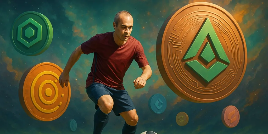Europe’s top footballers getting into crypto (and loving it) 7 Andres Iniesta