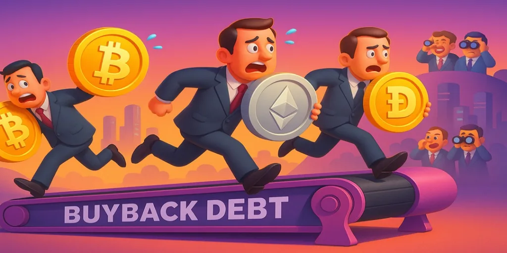 Crypto treasuries are buying back their own stock 1 Crypto treasuries buyback