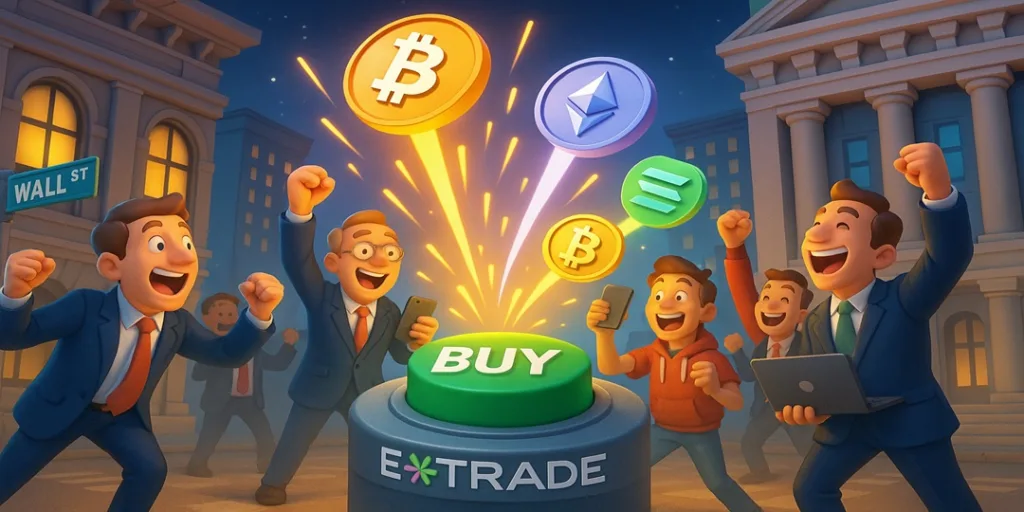 Morgan Stanley to bring crypto to E*Trade users in 2026 1 Morgan Stanley E TRAde