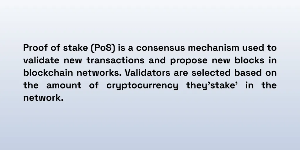 How Solana processes up to 65,000 transactions per second? 2 Proof of stake PoS