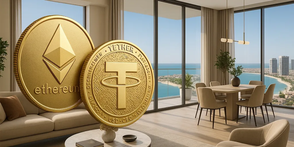 Buy properties in UAE with crypto 