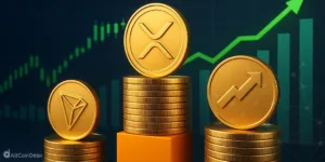 TRX consolidates, XRP ranks 3rd by market cap, PUMP rises
