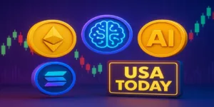 Trending AI coins in the USA