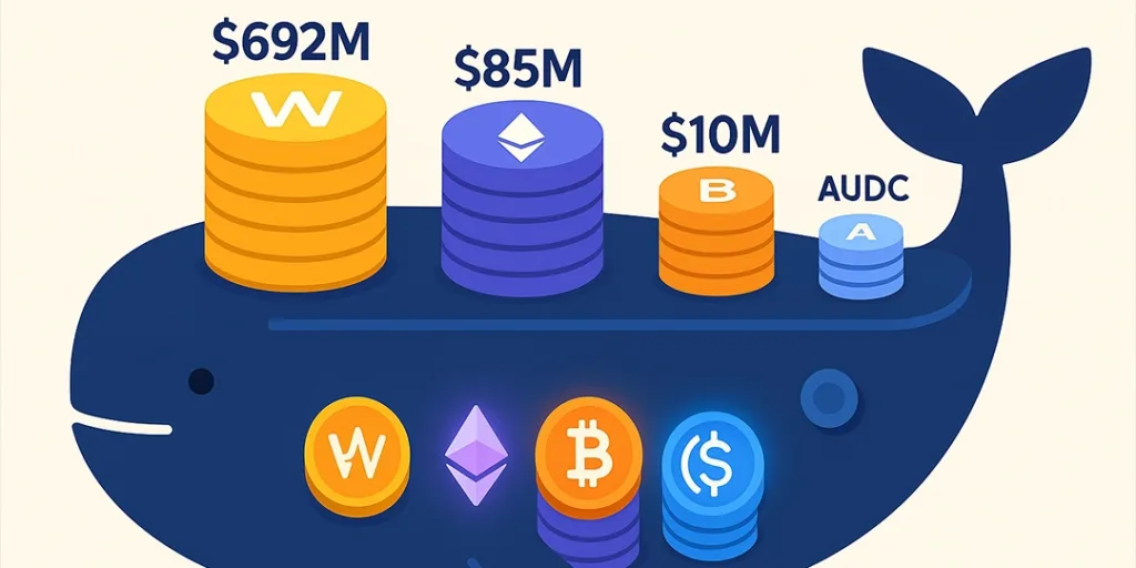 $790M crypto whale triggers market tension with major Coinbase move 1 Wallet Portfolio Visual