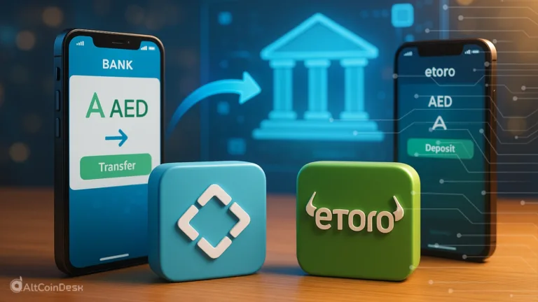 eToro AED bank