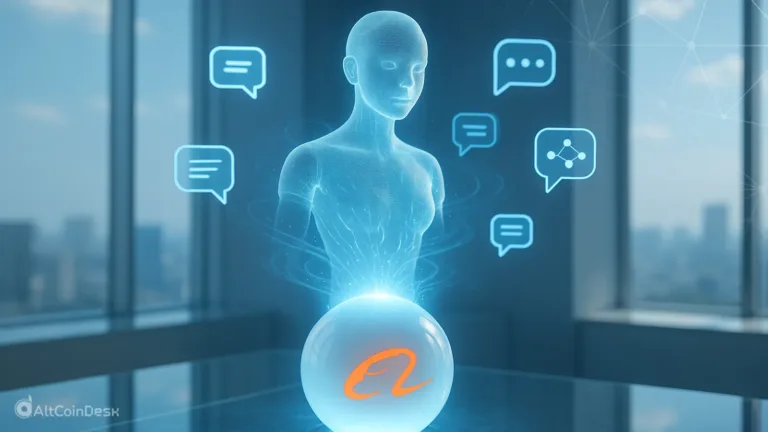 Futuristic hologram with Alibaba logo symbolizing Alibaba’s AI Chatbot