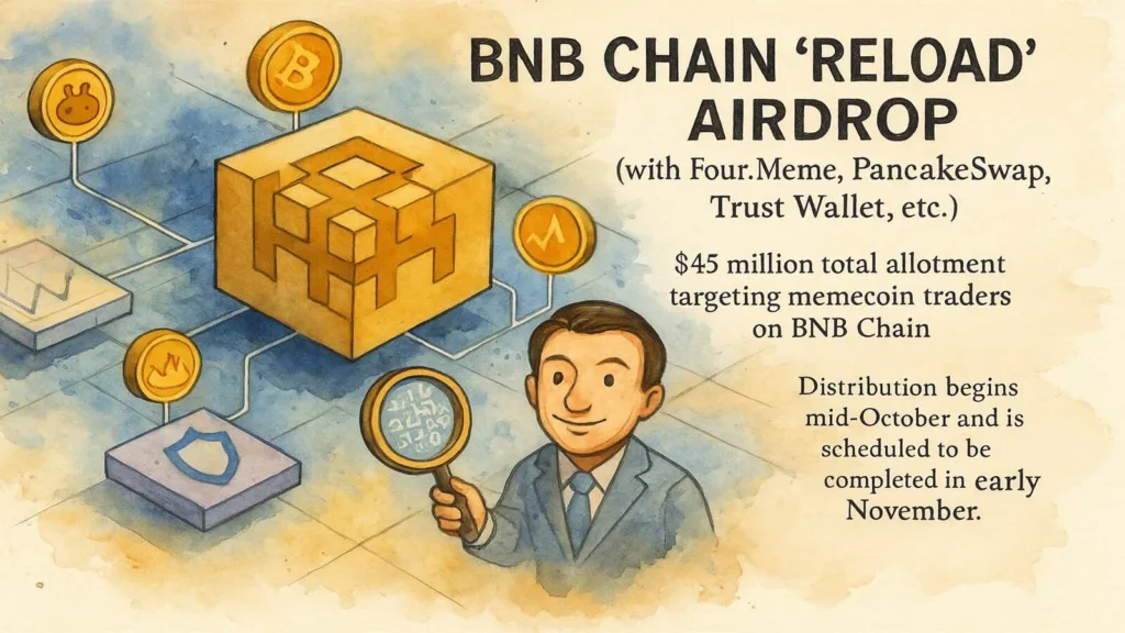 When the market fell, BNB Chain rose and splashed $45M airdrop on the faithful 1 BNB Chain Airdrops