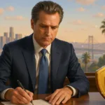 California governor signing crypto law