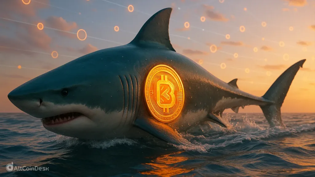 Circling the waters Formidable crypto shark