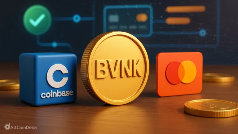 Coinbase and Mastercard with BVNK coin in bidding war