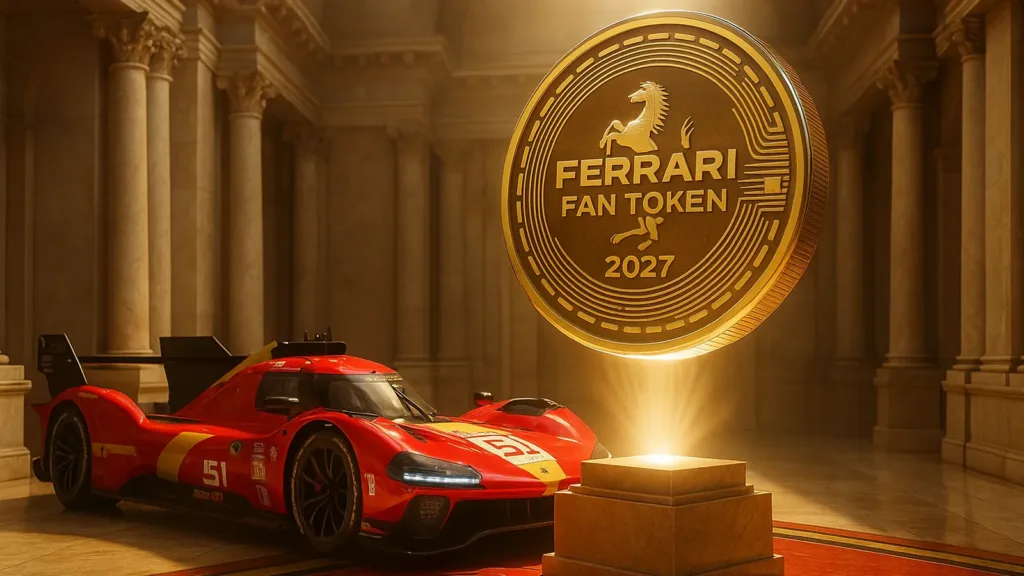 Ferrari races into blockchain with exclusive token auction 1 Ferrari launches digital token Tokeen Ferrari