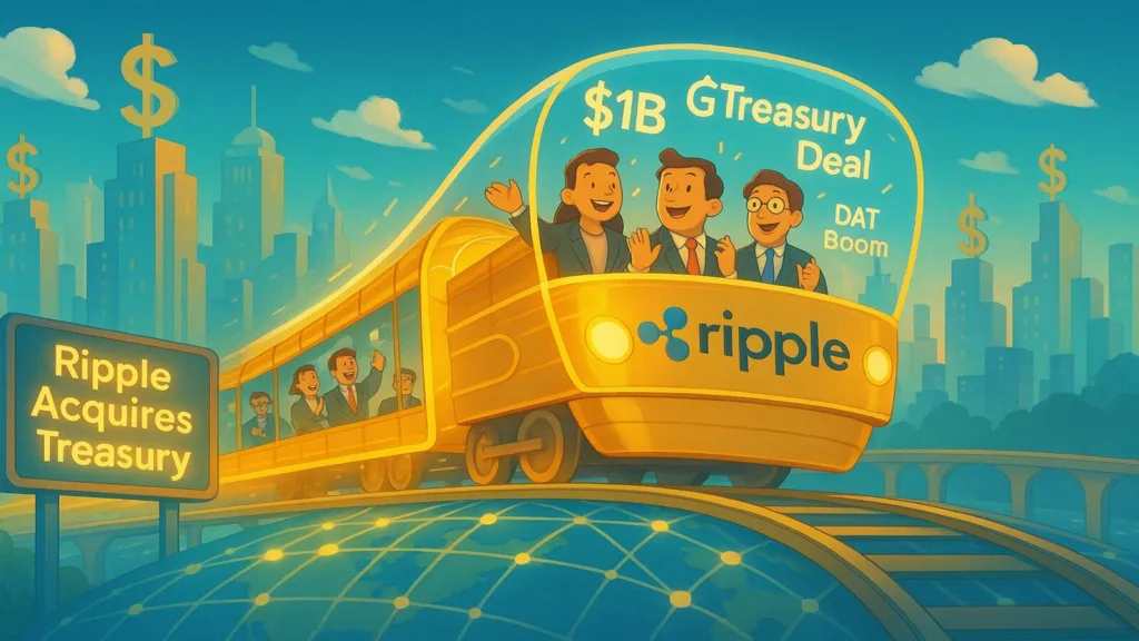 Ripple acquires Treasury for $1 billion 1 Ripple acquires Treasury G