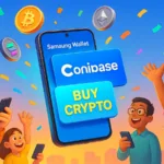 Samsung Wallet x Coinbase