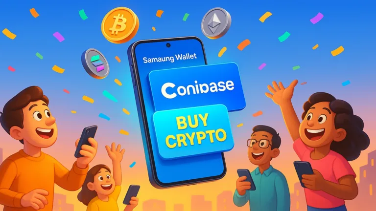 Samsung Wallet x Coinbase
