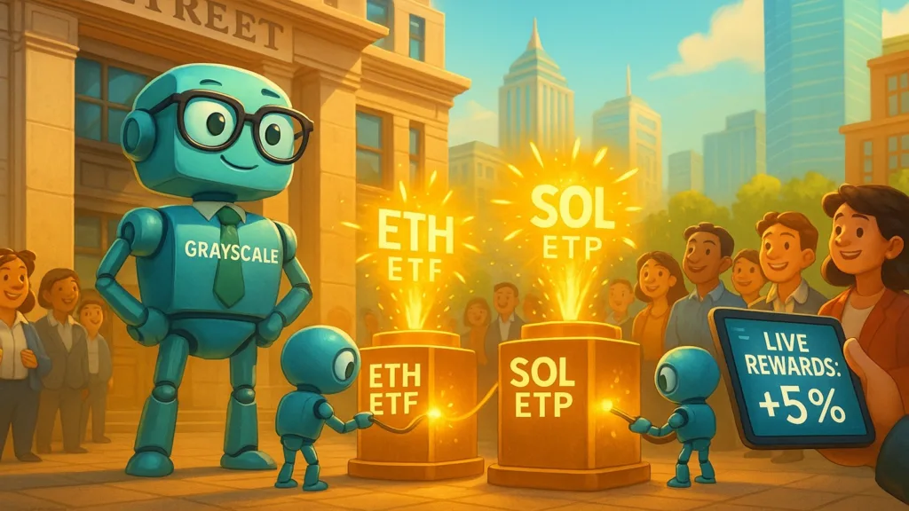 Staking goes mainstream: how Grayscale just rewrote ETF yield 2 Spot Solana EPVs
