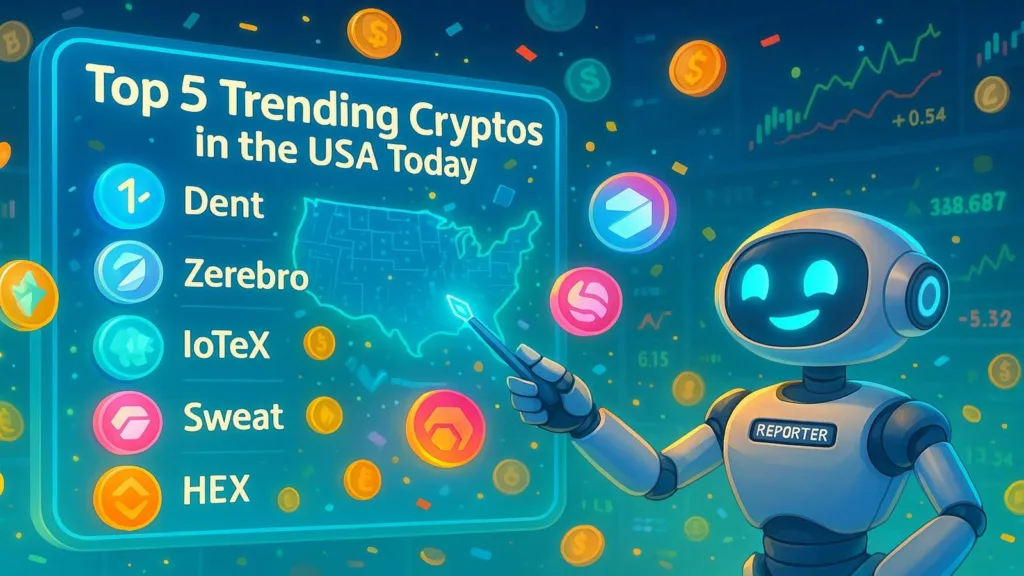 Top trending cryptos in the USA