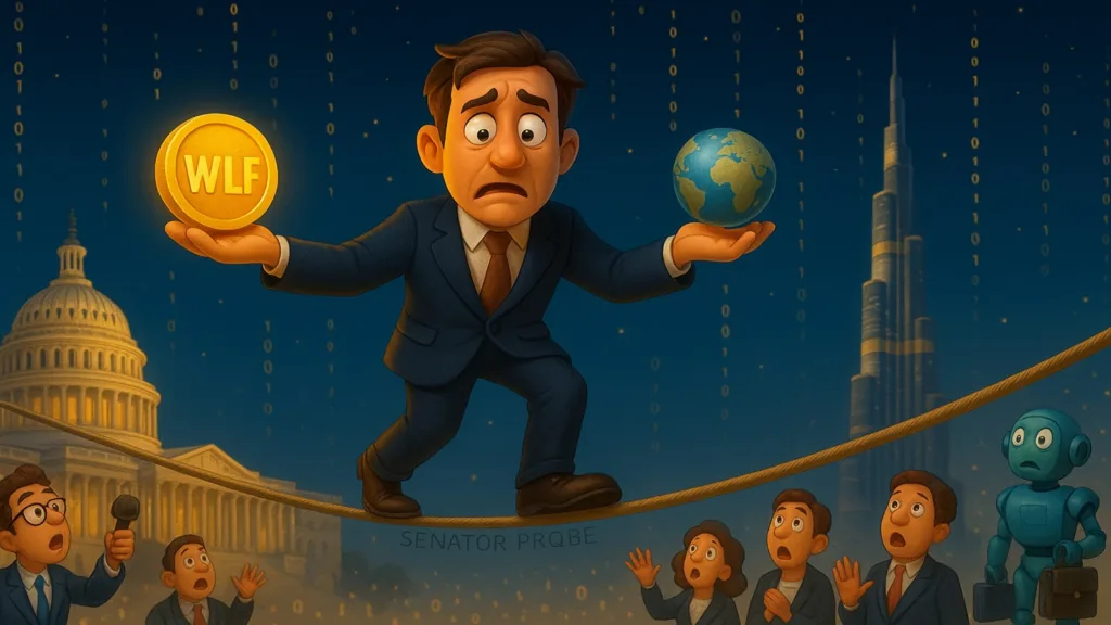 Trump’s crypto envoy faces $2b question as Senator probes hard 1 US Senator probe