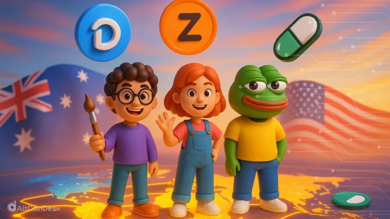 loating icons of DESO ZORA and PUMP orbit around them