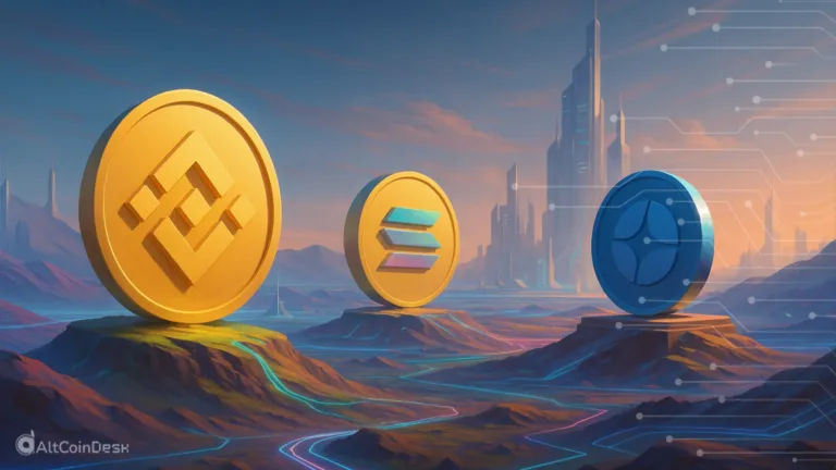 “BNB looks for support as BNB, Solana, and ASTER tokens stand on digital platforms.