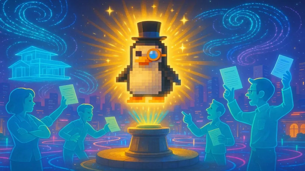 My husband divorced me for a pixelated penguin, and the judge was an algorithm 1 Penguin