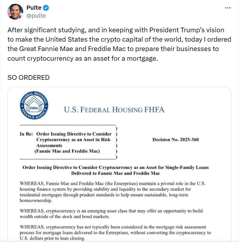 The Trump administration’s new financial frontier 1 X