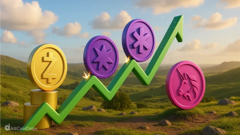 Zcash bangs twice on resistance Aster thrice and Uniswap once