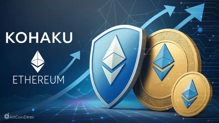 Ethereum’s Kohaku privacy concept shown with shield and Ethereum coins