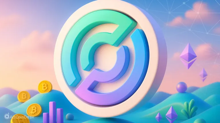 Circle secures license illustrated with the Circle logo in a colorful digital landscape
